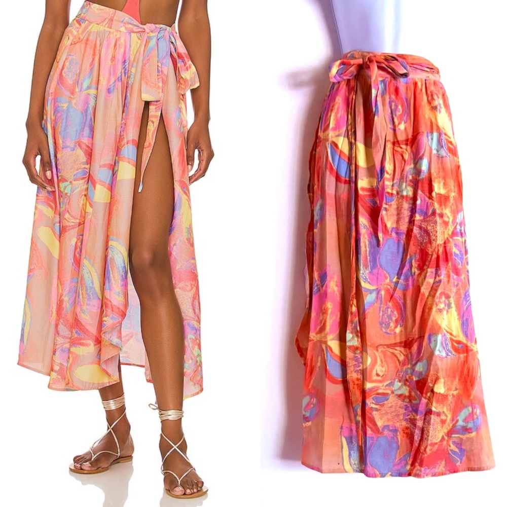 Boamar Ivette Multi Use Wrap Skirt Cover Up Sarong